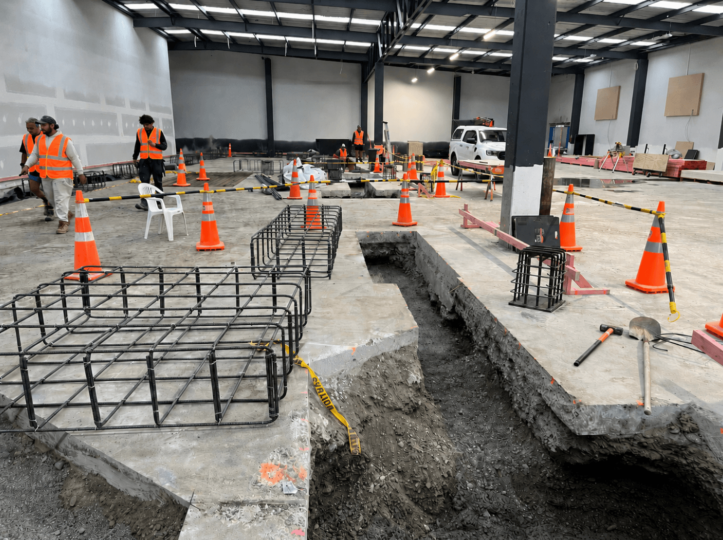 Indoor Concrete Preparation